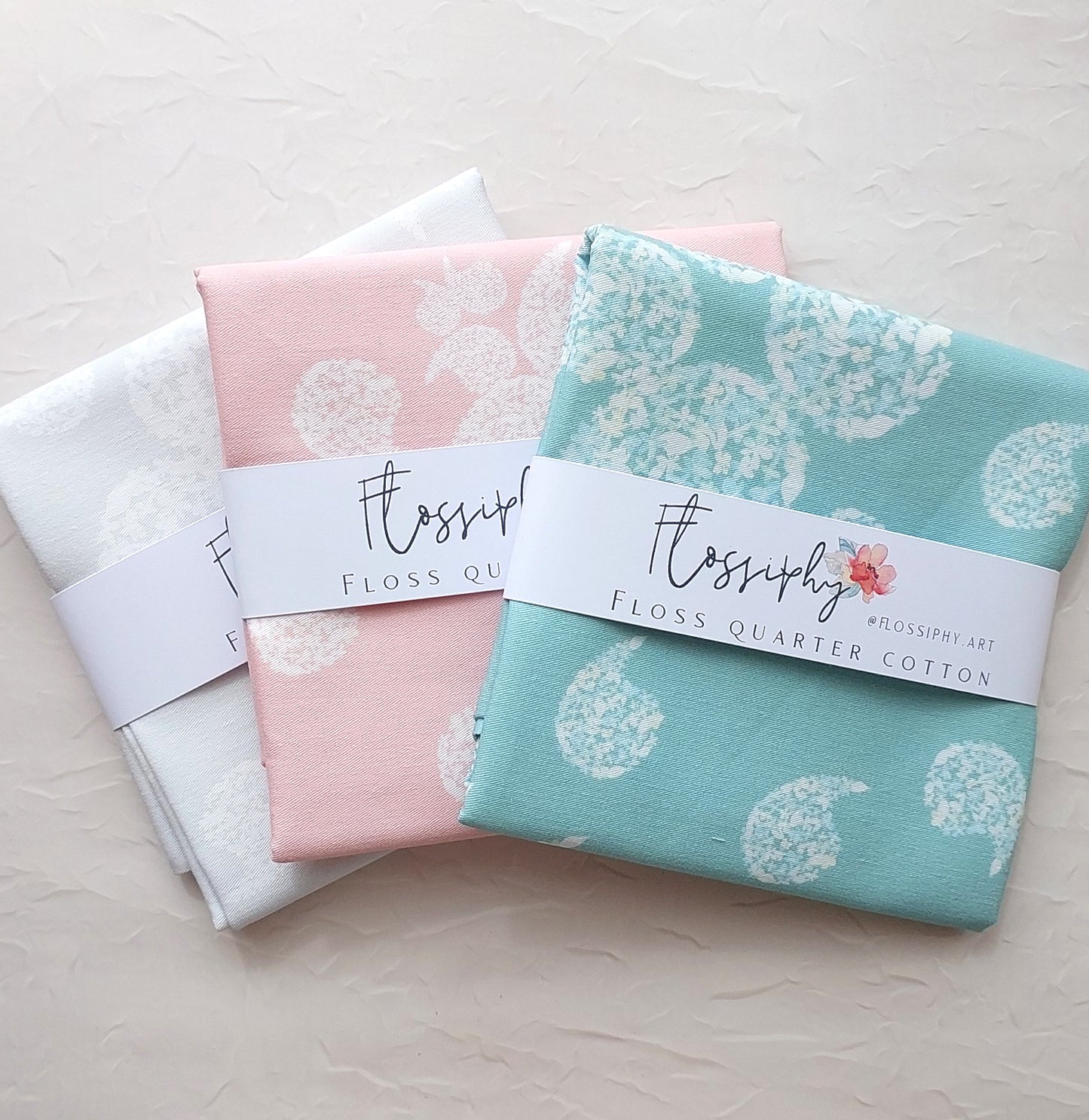 Floss Quarter Cotton Blooms