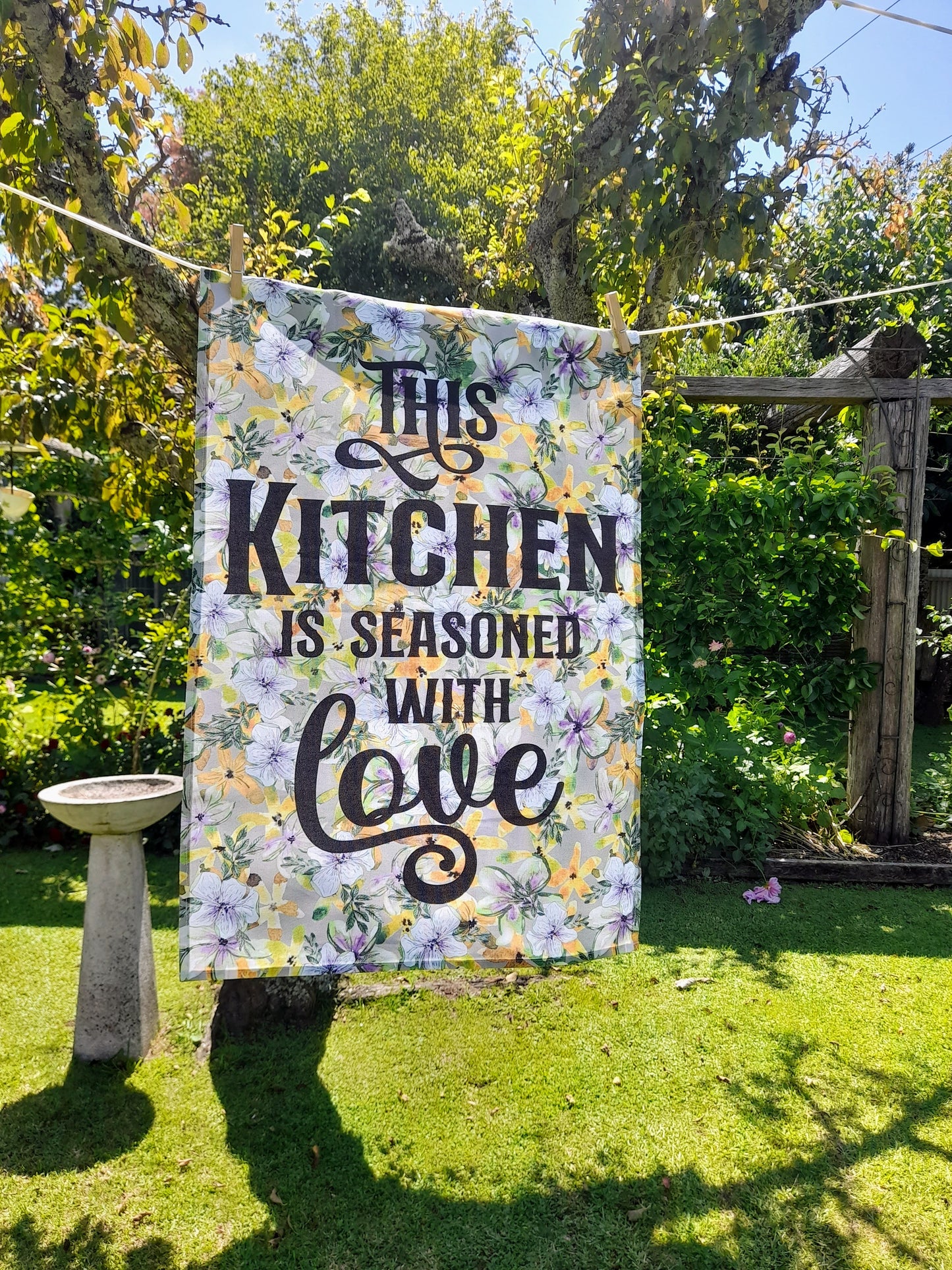 Caledonia Cotton Canvas Tea Towel