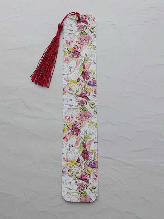 Lily and Cosmos Bookmarks