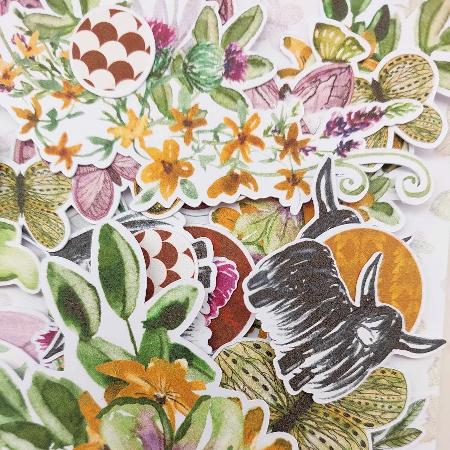 Caledonia Stickers and Die Cuts
