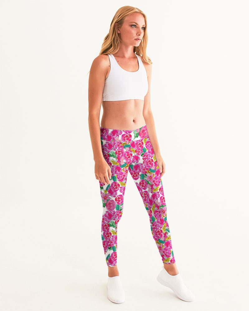 Morning Sunshine Women's All-Over Print Yoga Pants