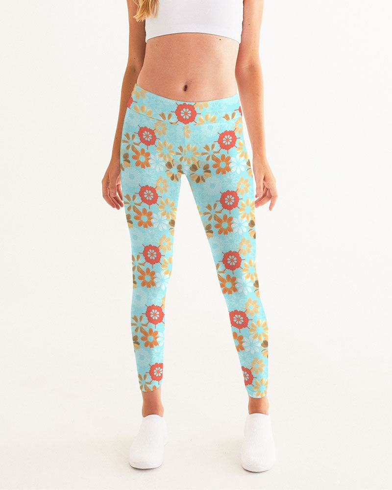 Back in the Day Women's All-Over Print Yoga Pants