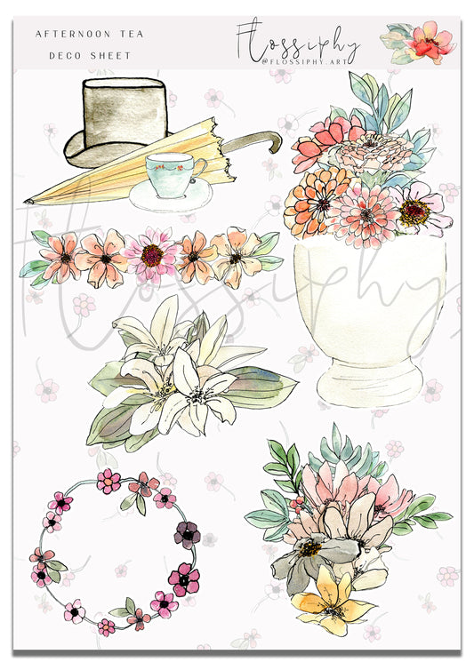 Afternoon Tea Stickers