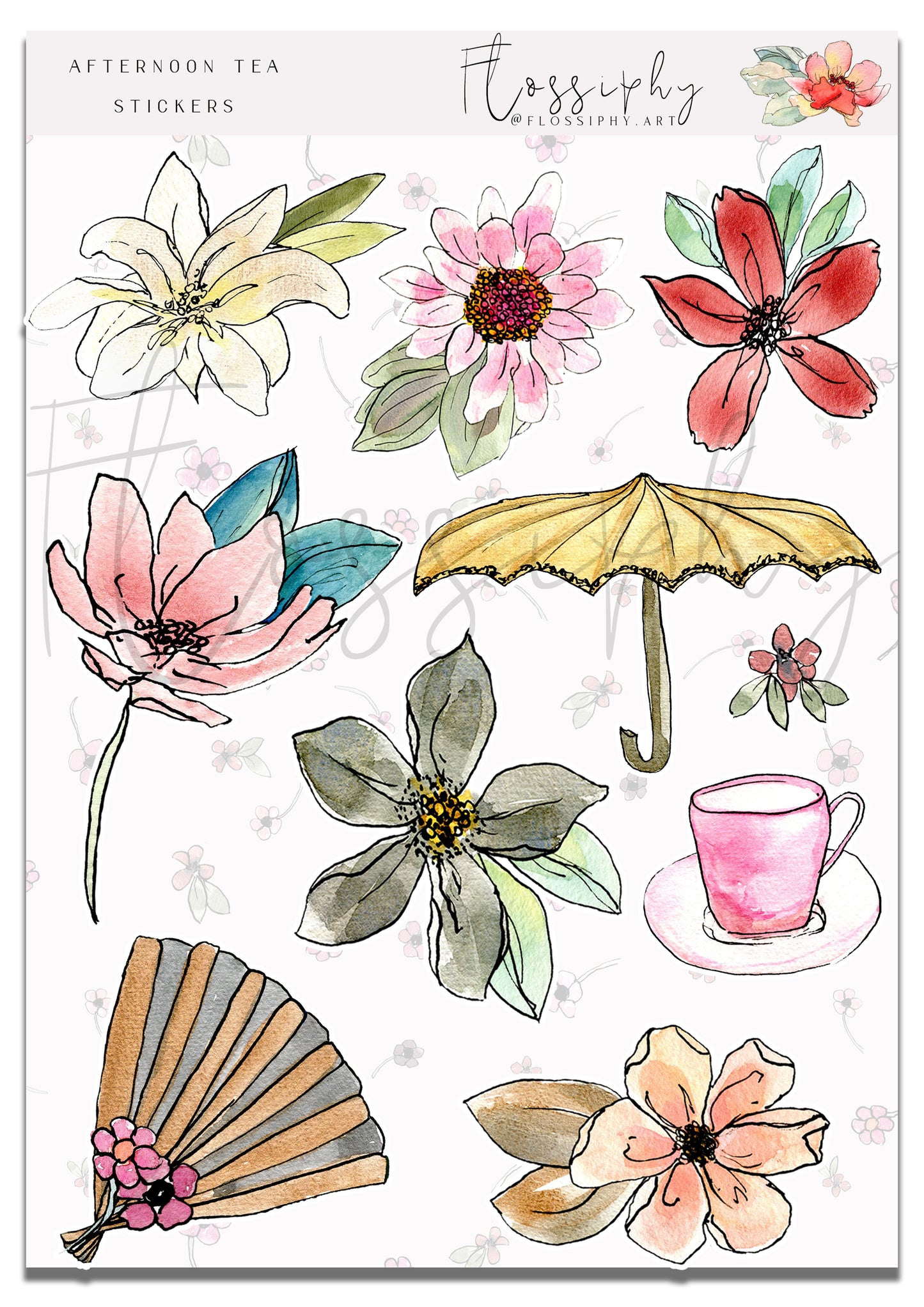 Afternoon Tea Stickers