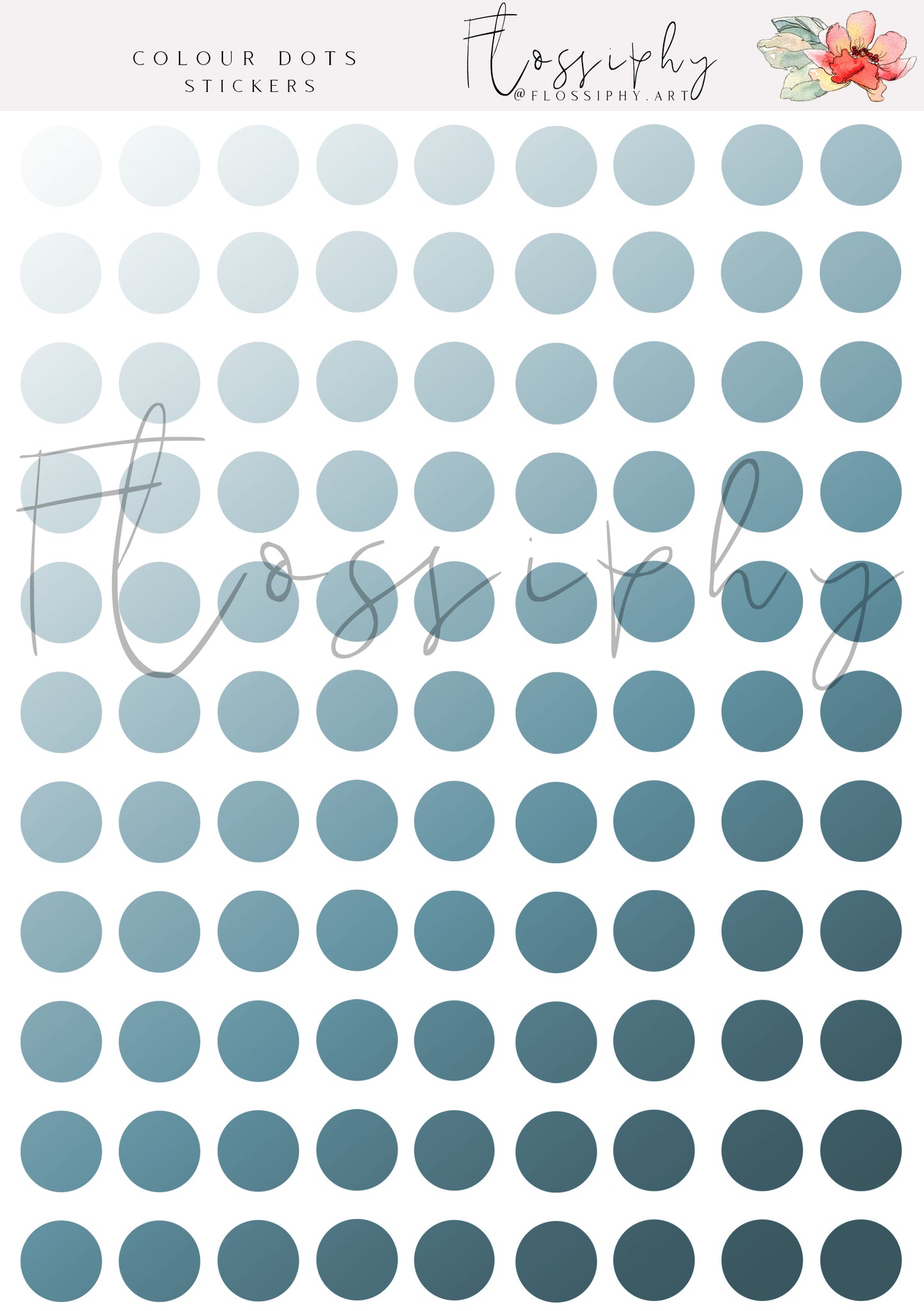 Dot Functional Colour Stickers