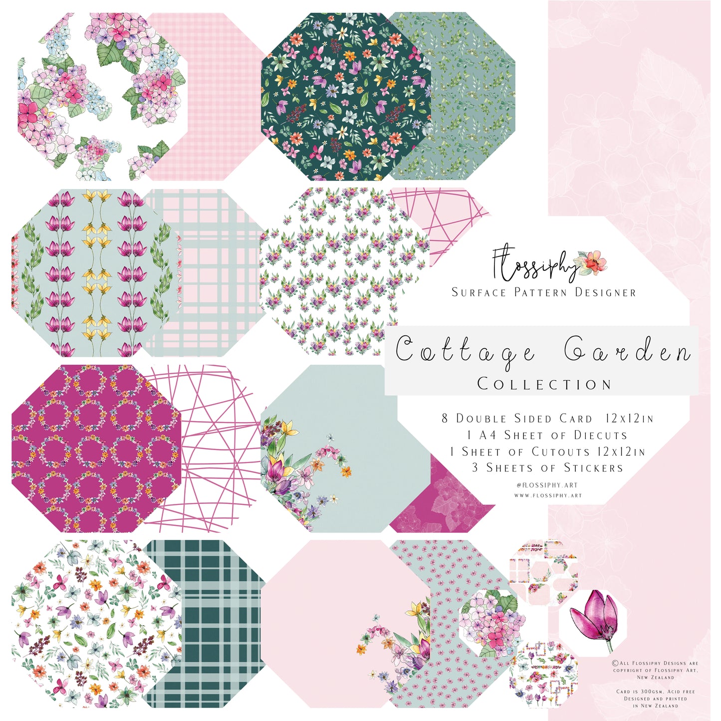 Cottage Garden Scrapbook Collection