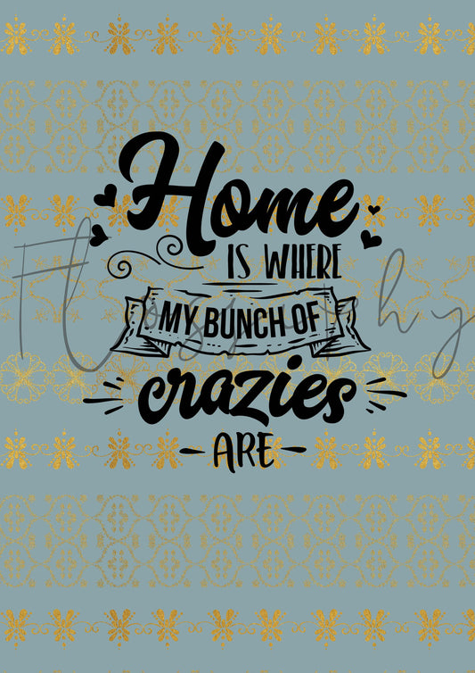 Family - Canvas Cotton Tea Towel