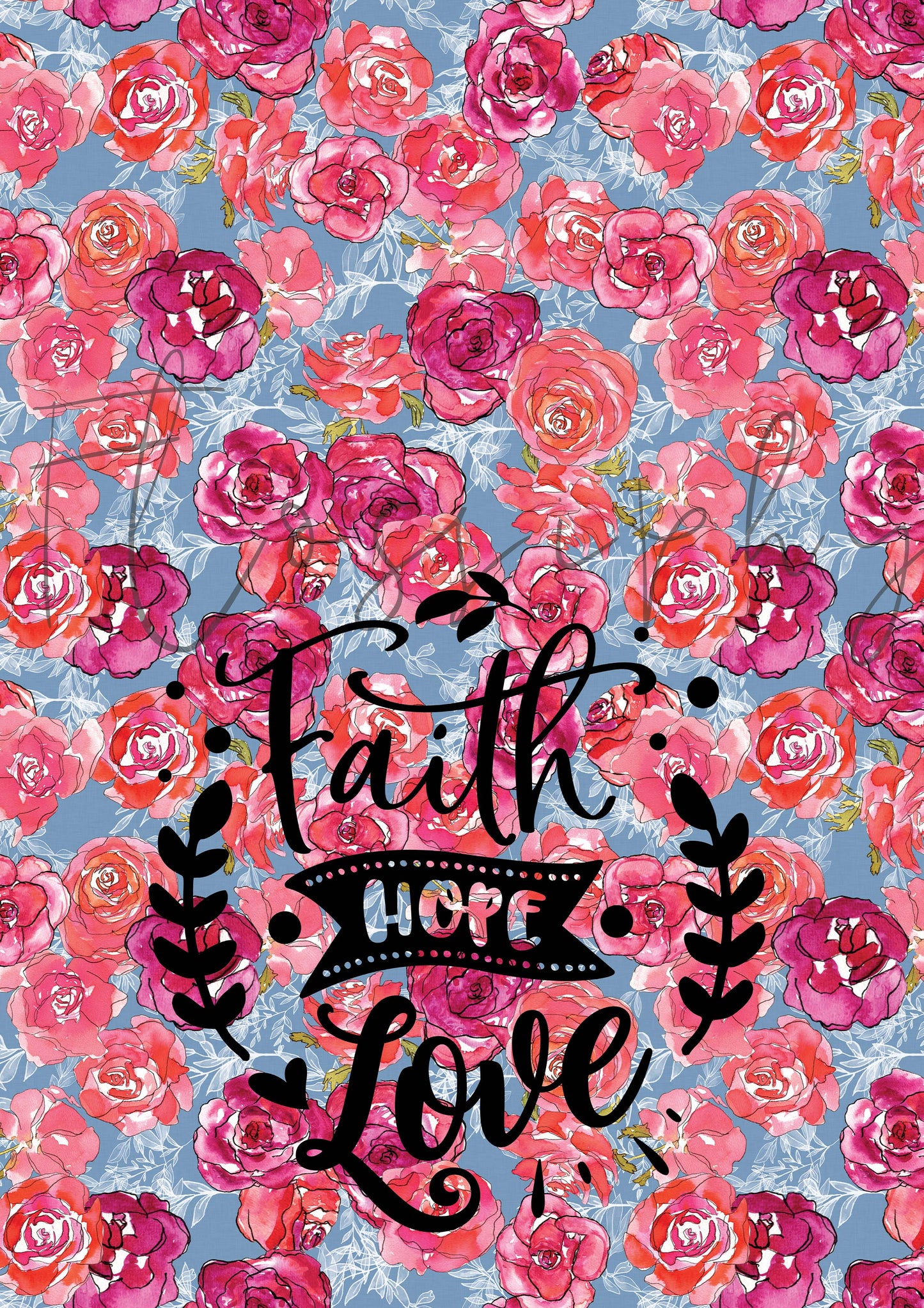 Faith - Canvas Cotton Tea Towel