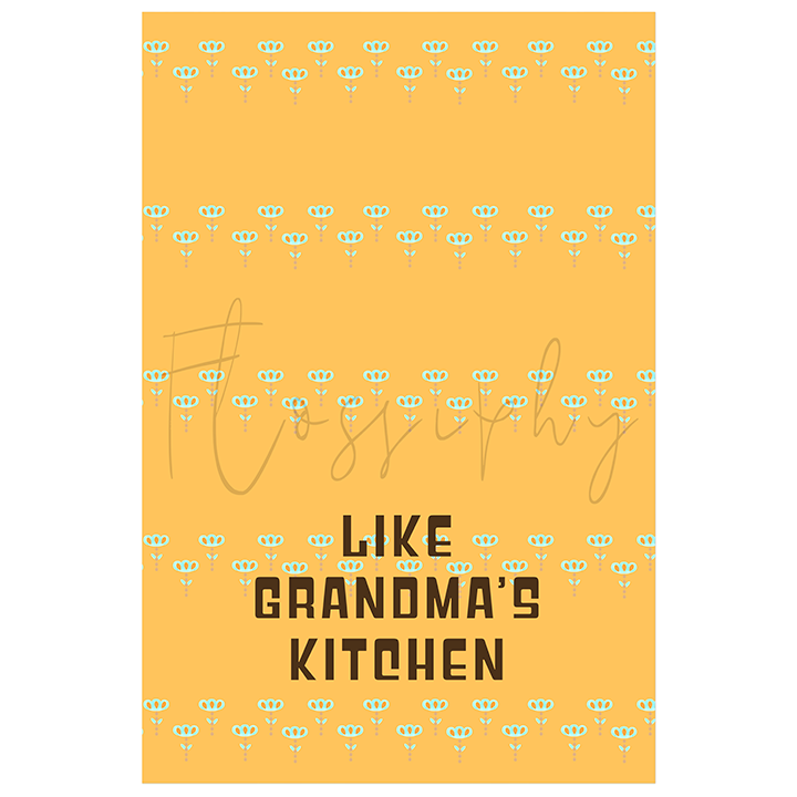 Caledonia - Canvas Cotton Tea Towel