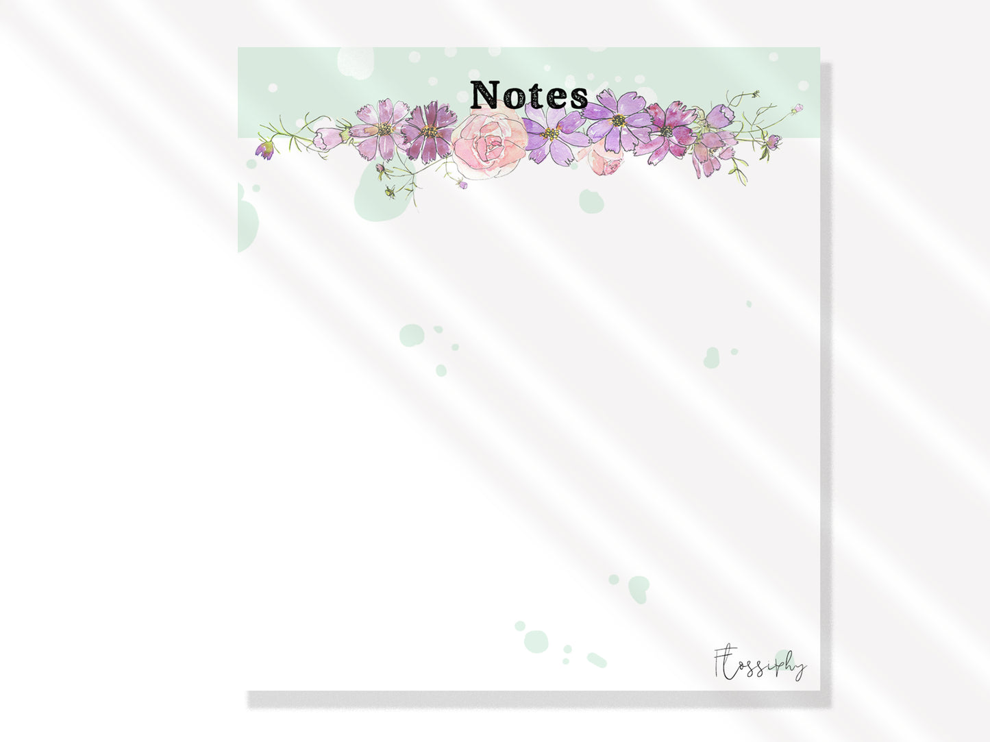 Memo Pad.