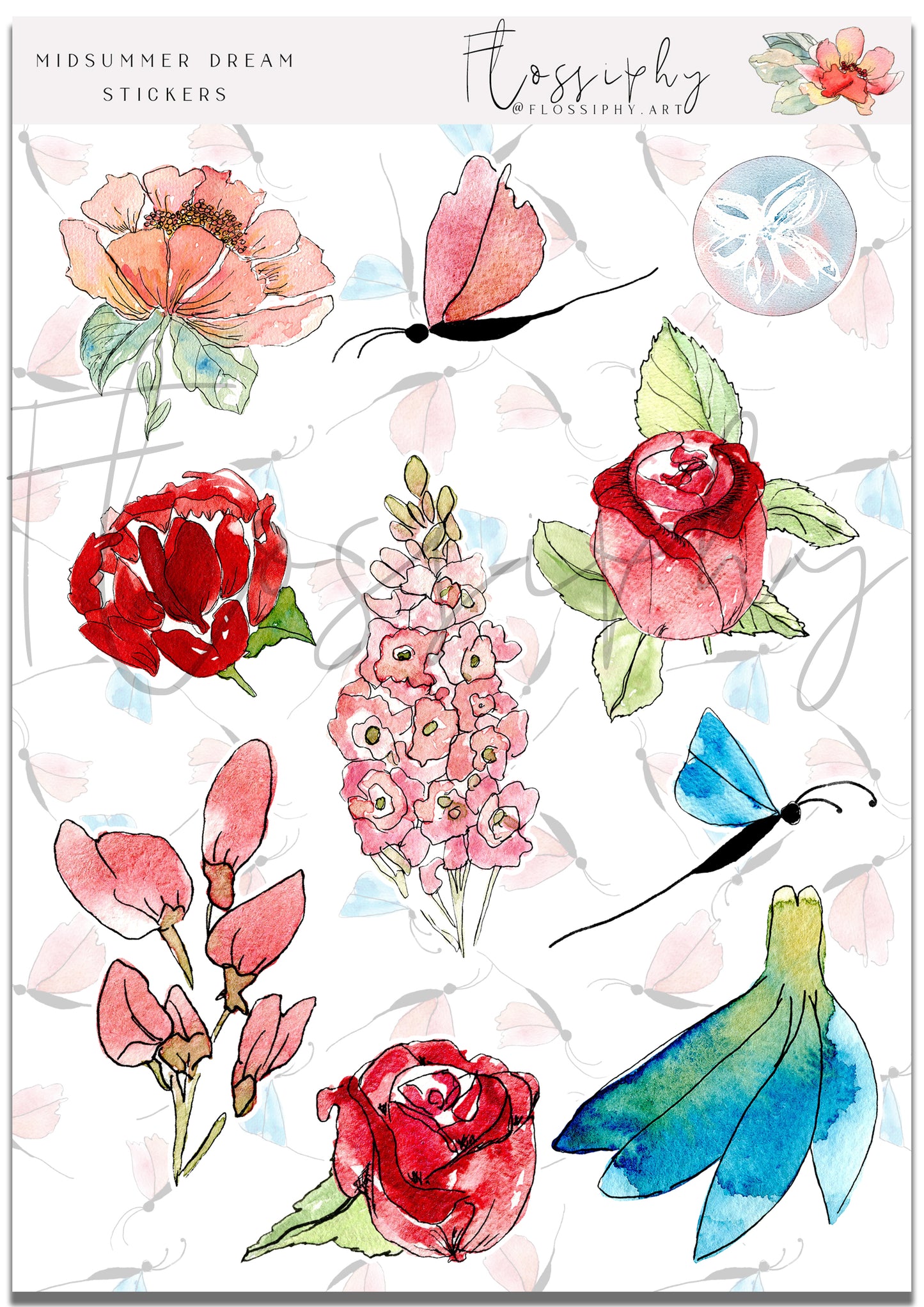 Midsummer Dream Stickers