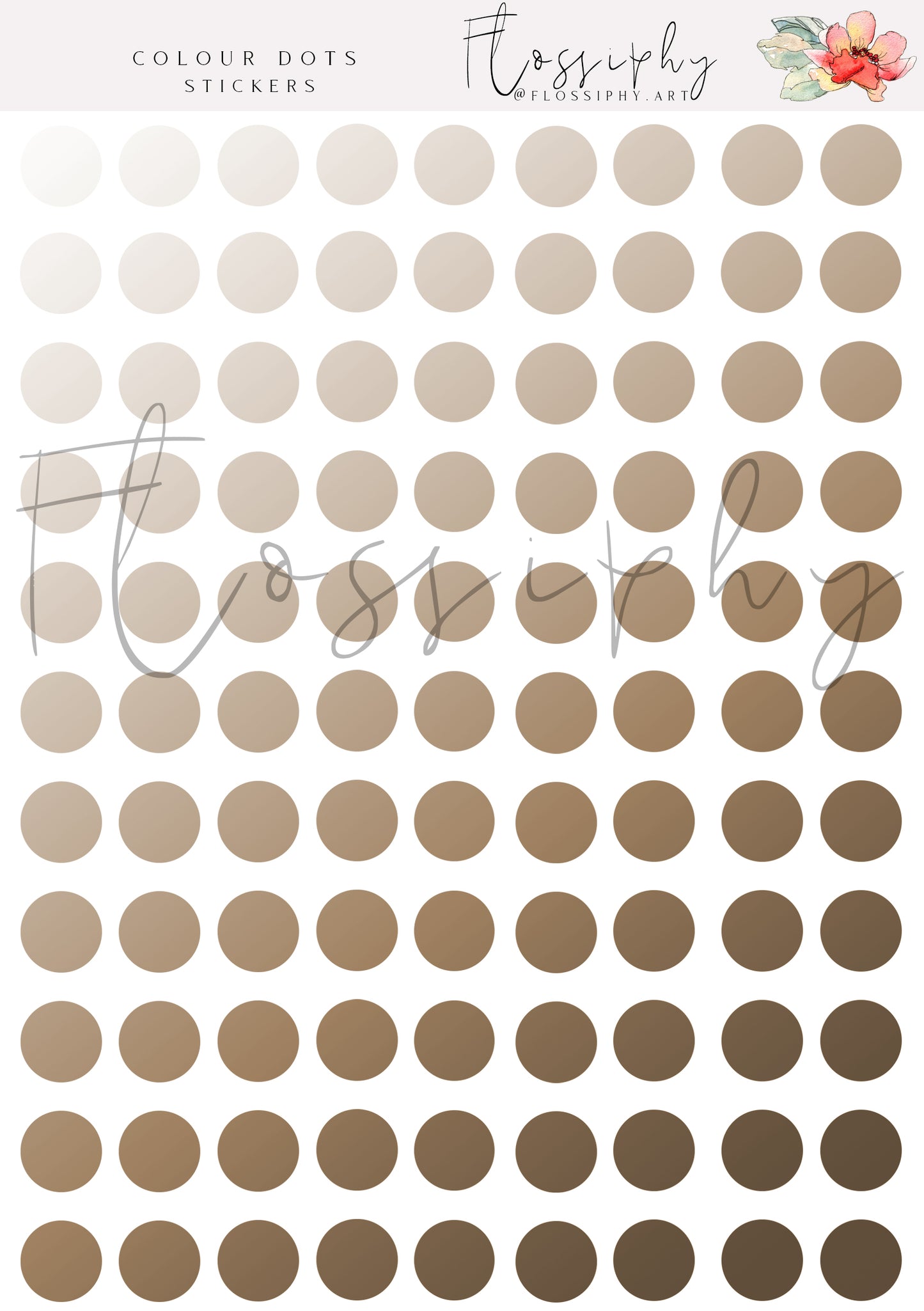 Dot Functional Colour Stickers