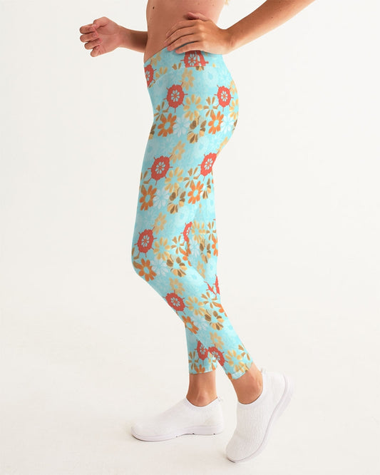 Back in the Day Women's All-Over Print Yoga Pants