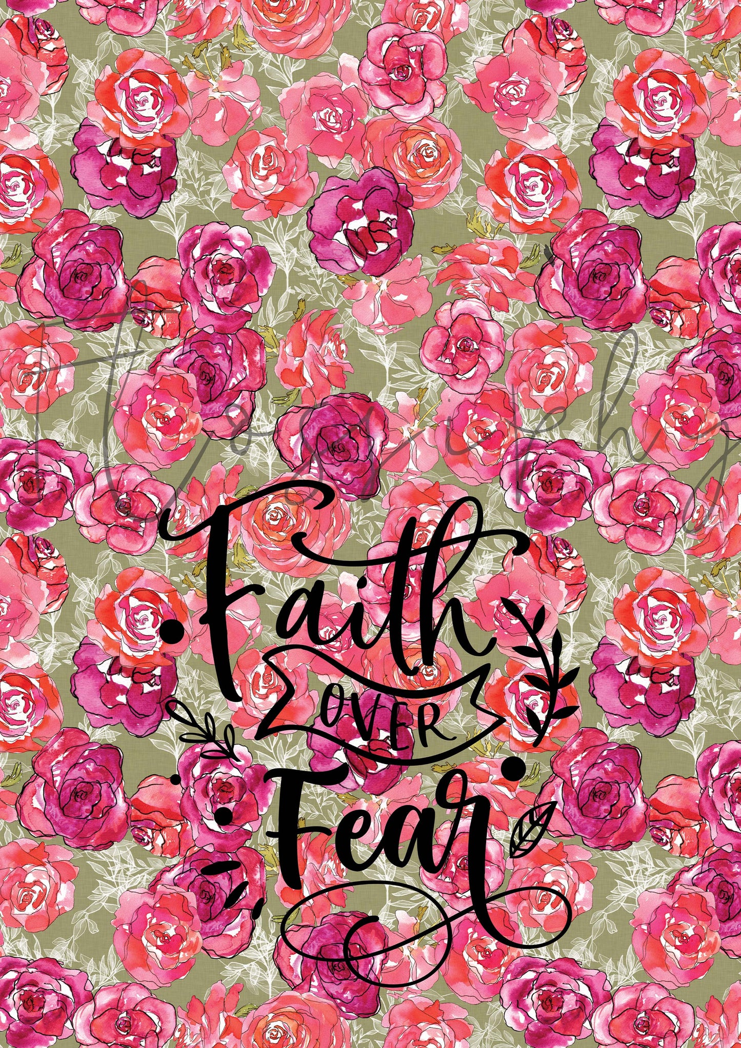 Faith - Canvas Cotton Tea Towel