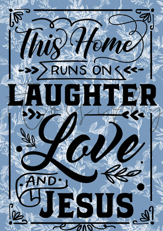 Faith - Canvas Cotton Tea Towel