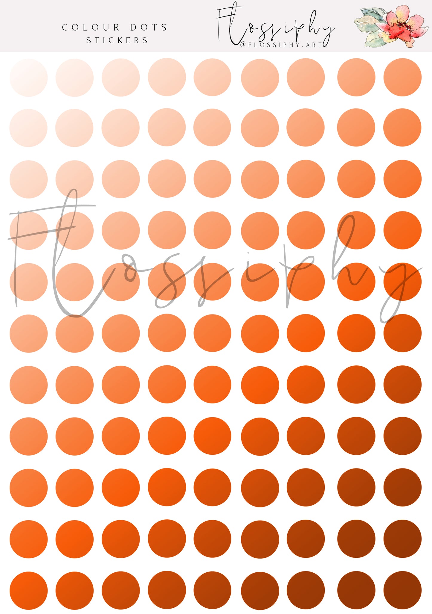 Dot Functional Colour Stickers