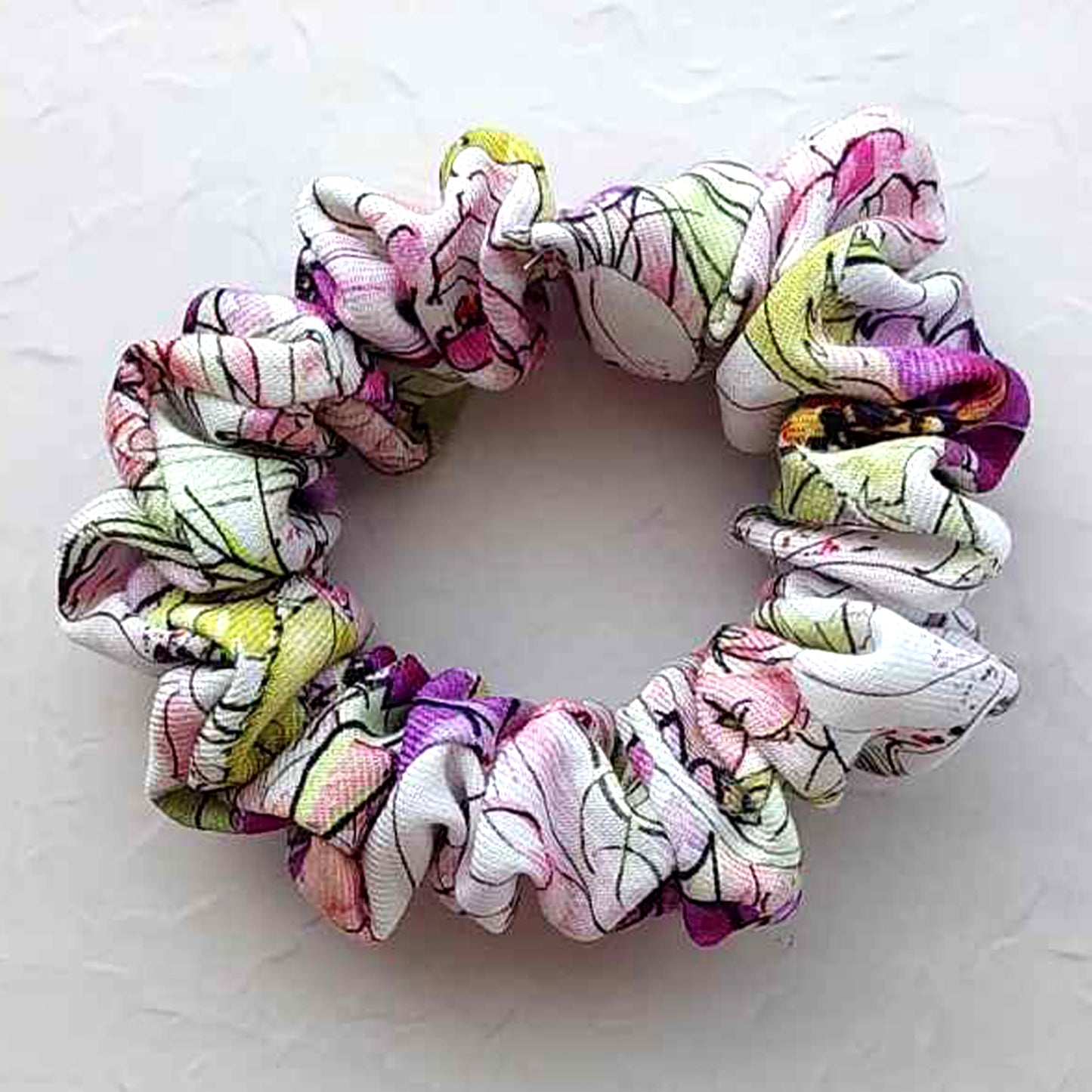 Rayon Scrunchie - Magic garden