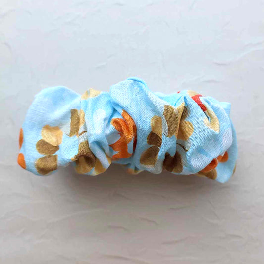 Linen Scrunchie - Flower Power - zenith