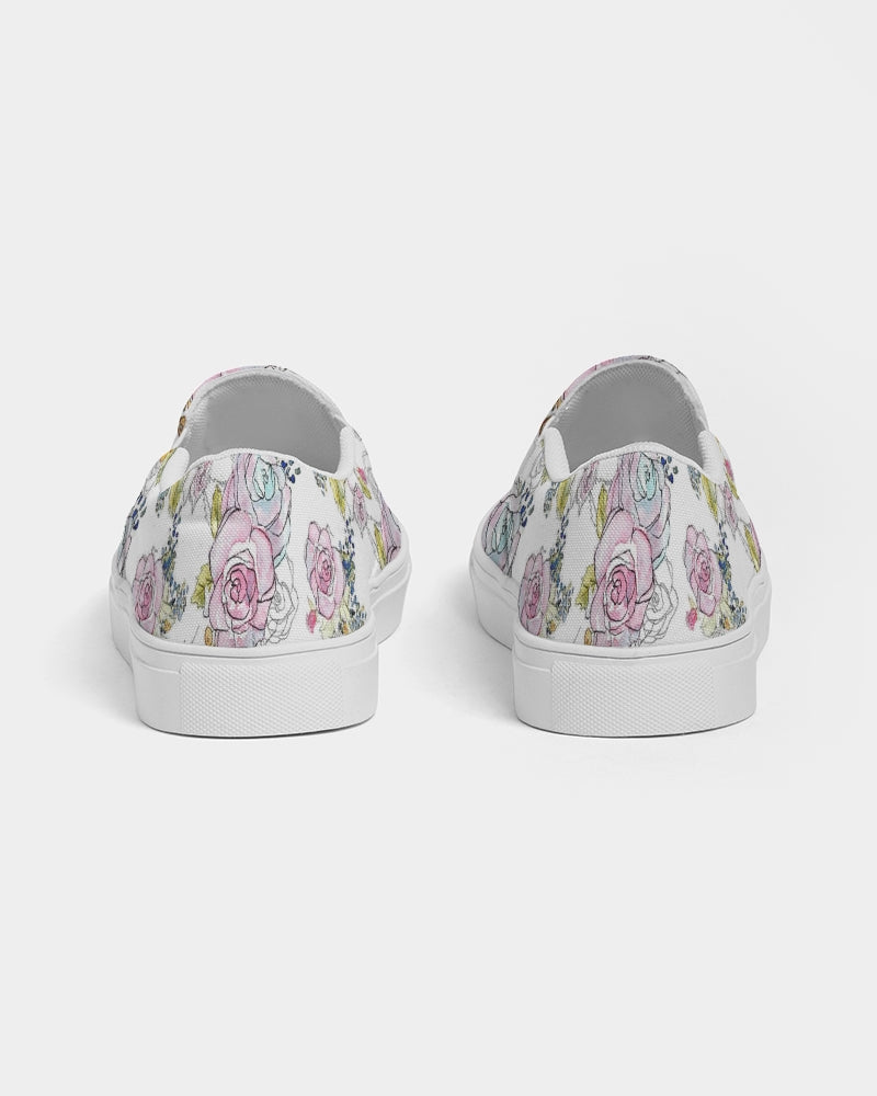 Rose Gold Women's Slip-On Canvas Shoe