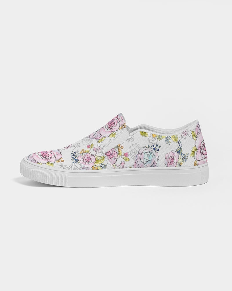 Rose Gold Women's Slip-On Canvas Shoe