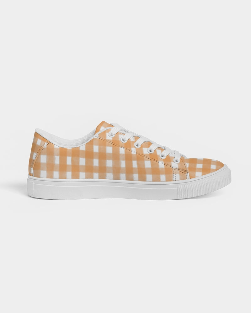 Tangarine Women's Faux-Leather Sneaker