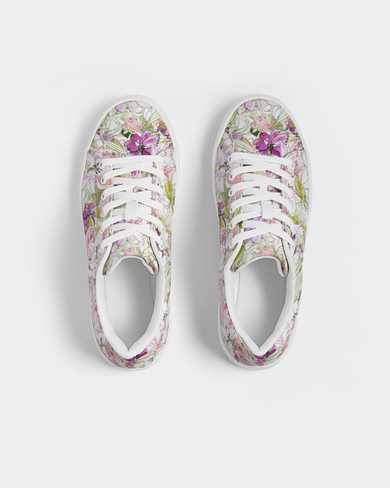 Magical Garden Women's Faux-Leather Sneaker