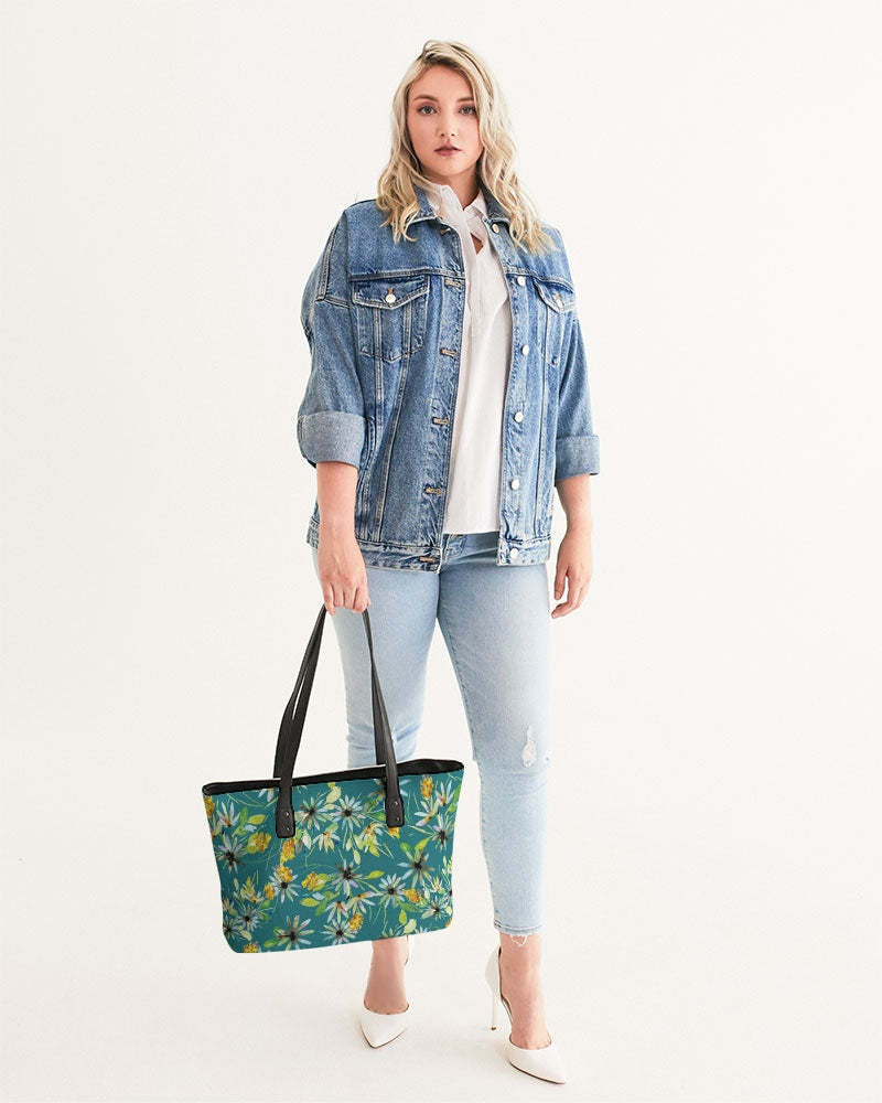 Tropical Daisies Stylish Tote
