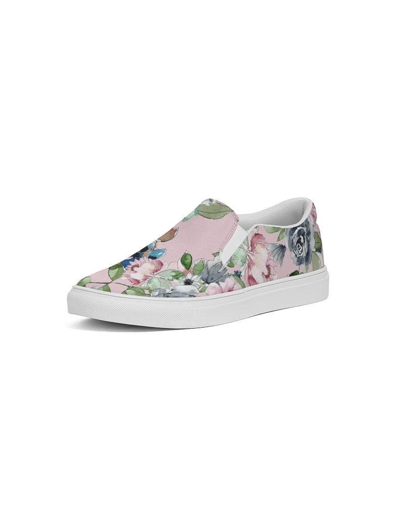 Garden blush Women's Slip-On Canvas Shoe