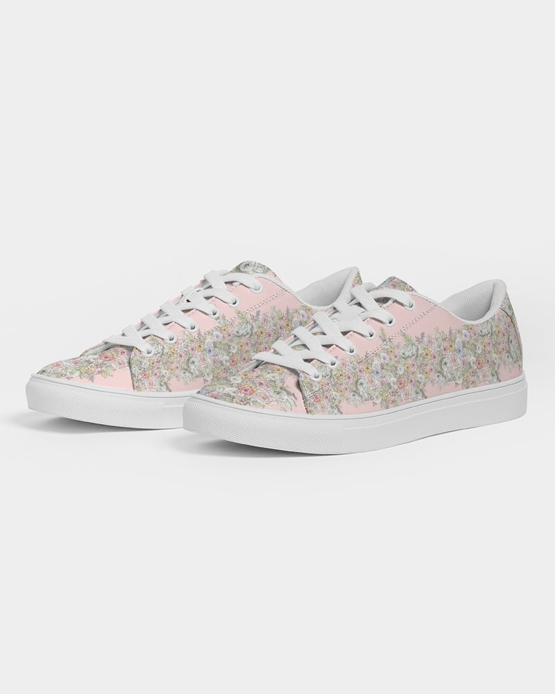 Floral Fence - blossom Women's Faux-Leather Sneaker