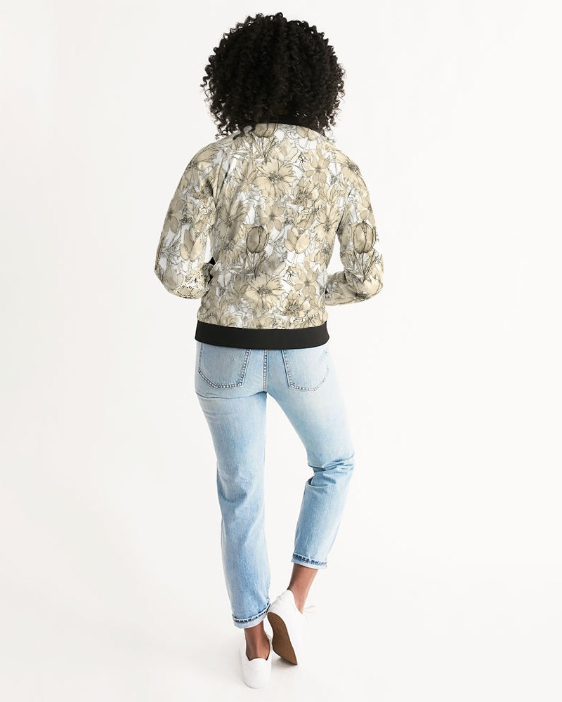 Memory Lane Mingle Women's Bomber Jacket