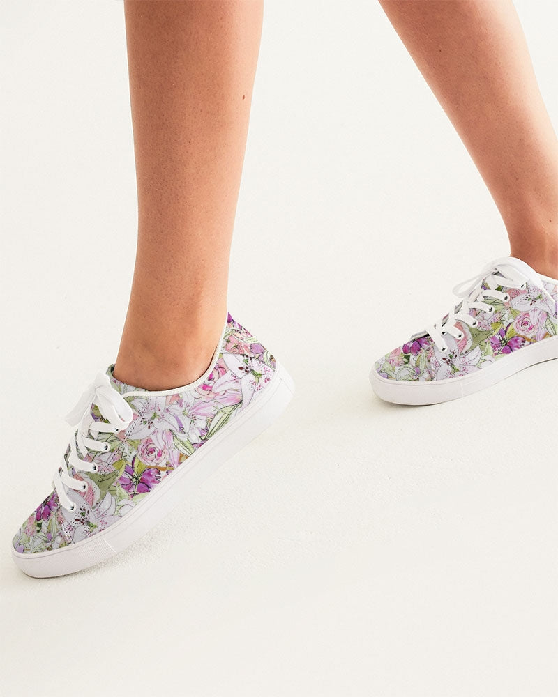 Magical Garden Women's Faux-Leather Sneaker