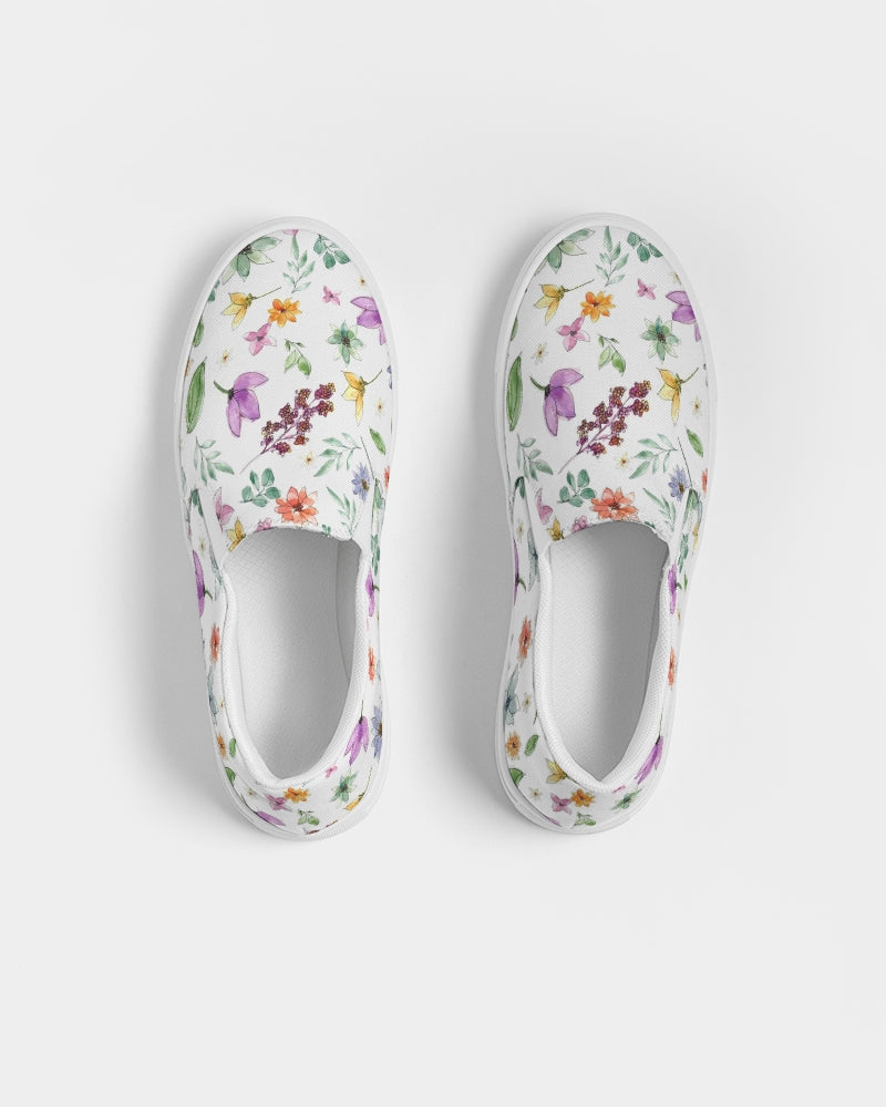 Cottage Dreams Women's Slip-On Canvas Shoe