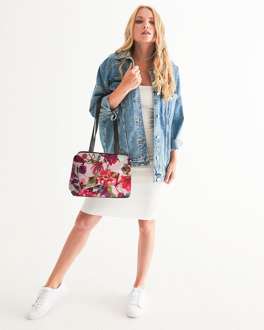 Silk Rose Shoulder Bag