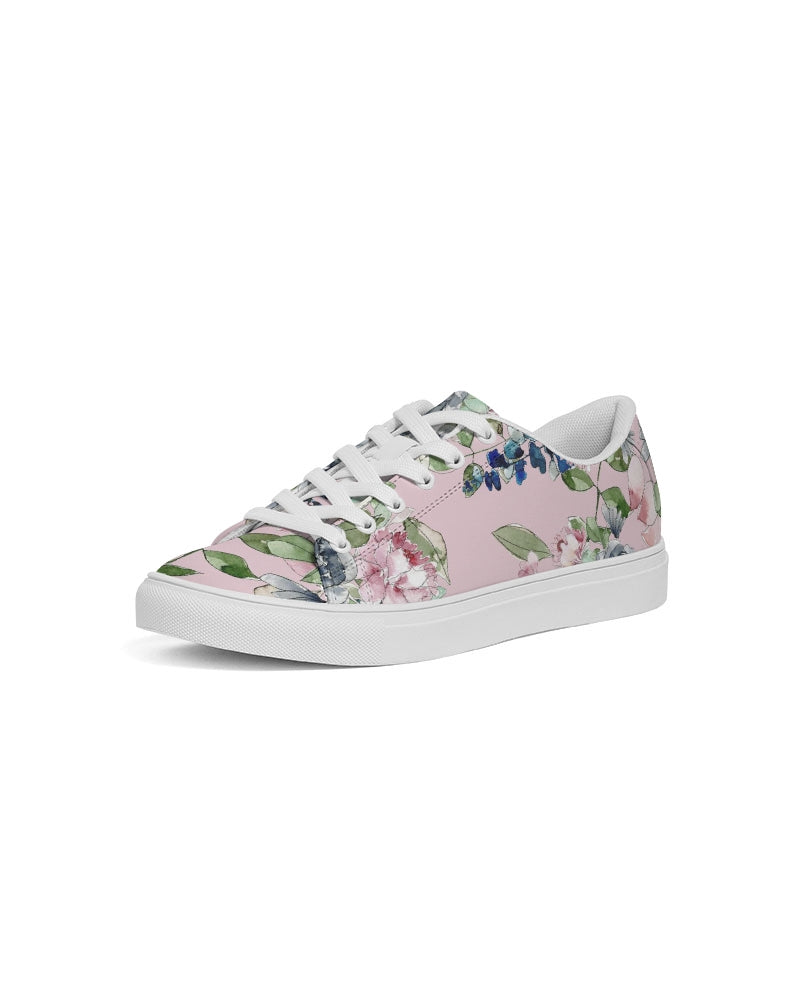 Garden Blush Women's Faux-Leather Sneaker