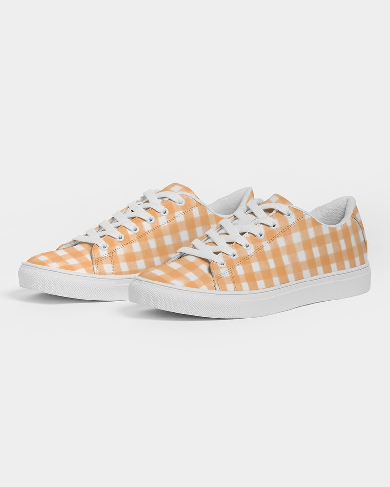 Tangarine Women's Faux-Leather Sneaker