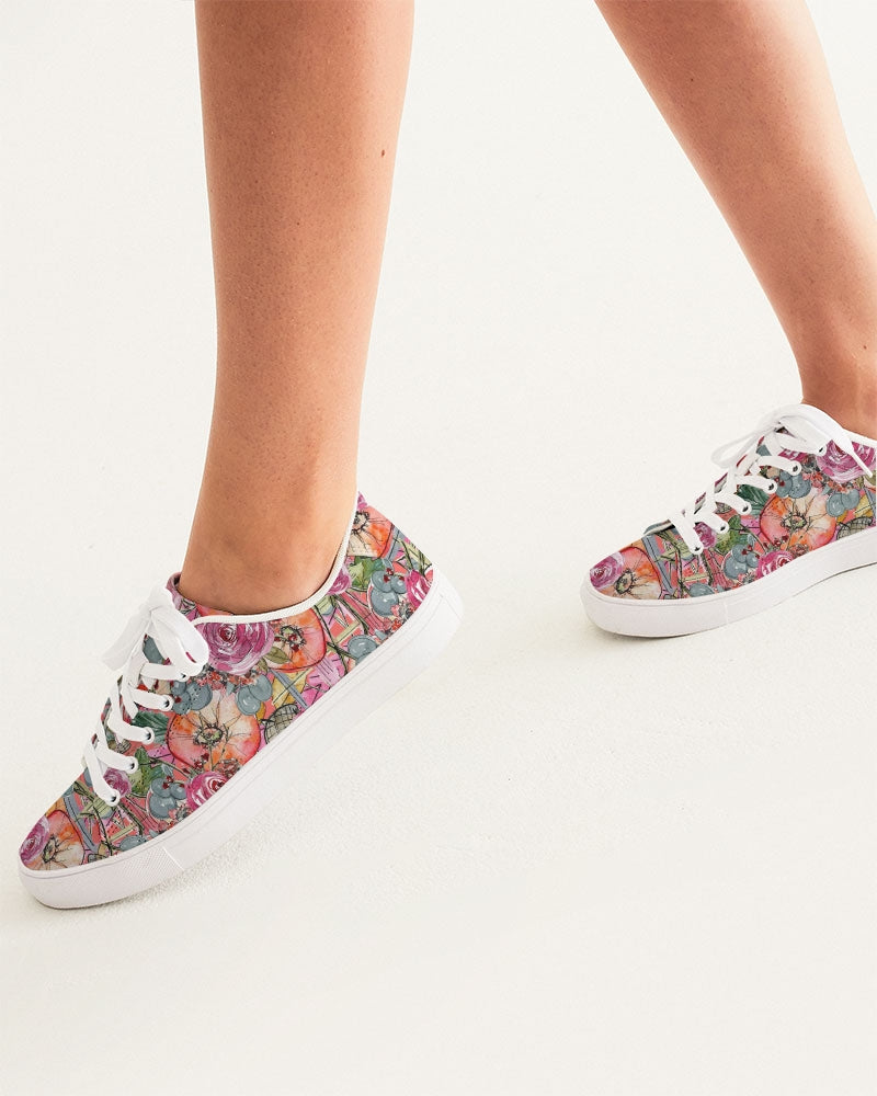 Autumn Feels Women's Faux-Leather Sneaker