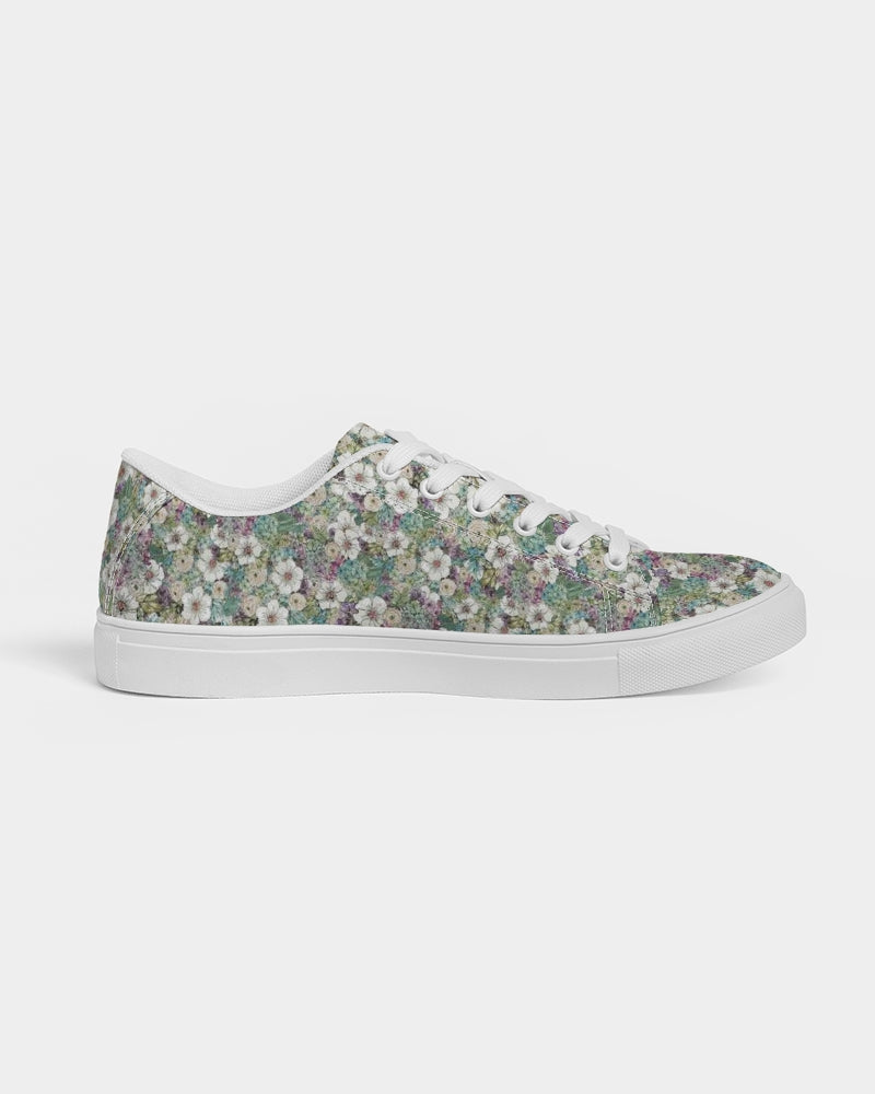 Resting Posies Women's Faux-Leather Sneaker
