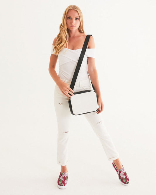 Wine Women's Slip-On Canvas Shoe