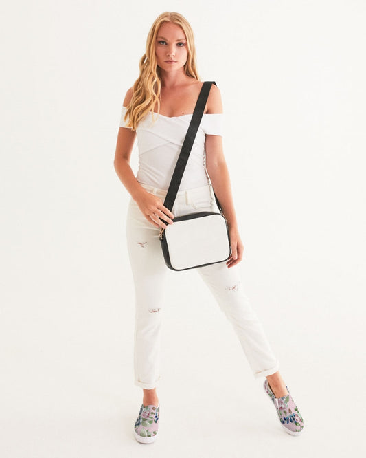 Garden blush Women's Slip-On Canvas Shoe