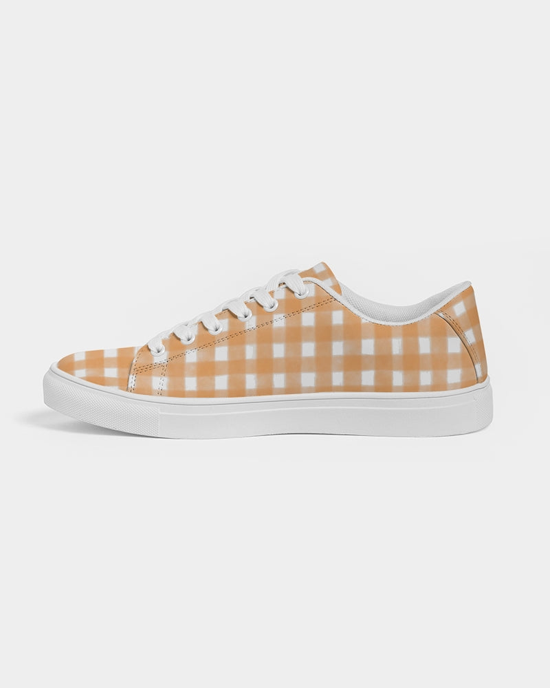 Tangarine Women's Faux-Leather Sneaker