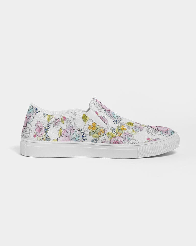 Rose Gold Women's Slip-On Canvas Shoe