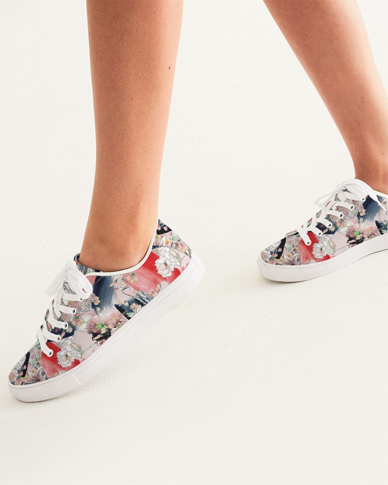 Single Buddies Women's Faux-Leather Sneaker