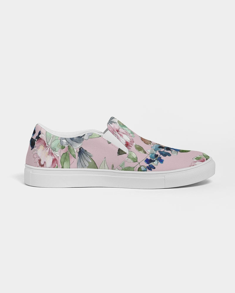 Garden blush Women's Slip-On Canvas Shoe