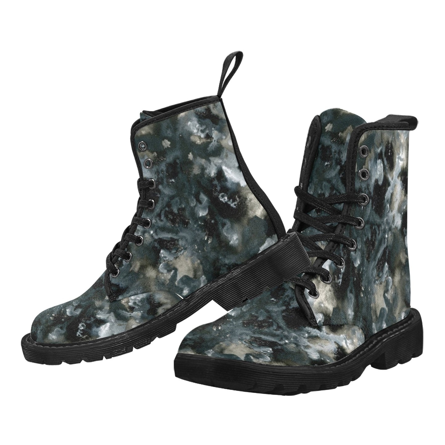 Inked Camo Boots for Women