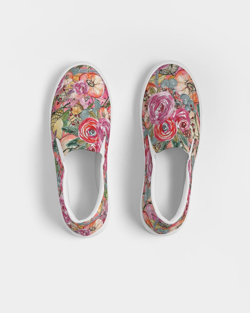 Autumn Feels Women's Slip-On Canvas Shoe