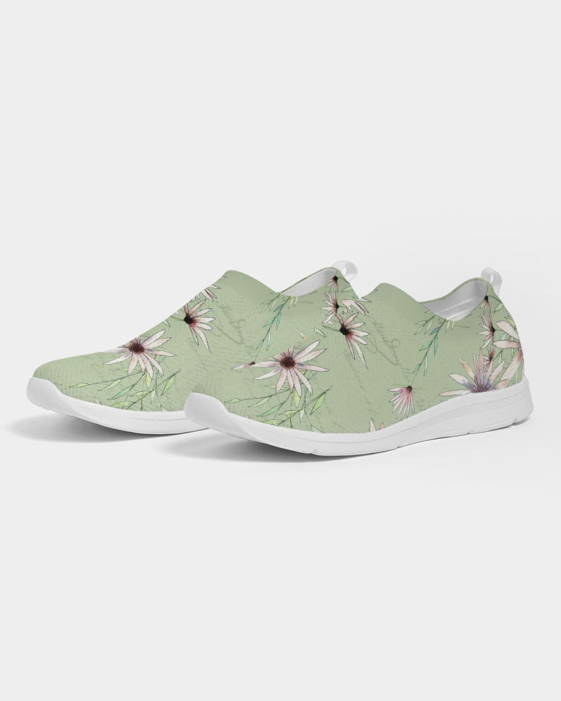 French Daisy - French Pear Women's Slip-On Flyknit Shoe