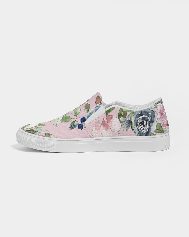 Garden blush Women's Slip-On Canvas Shoe