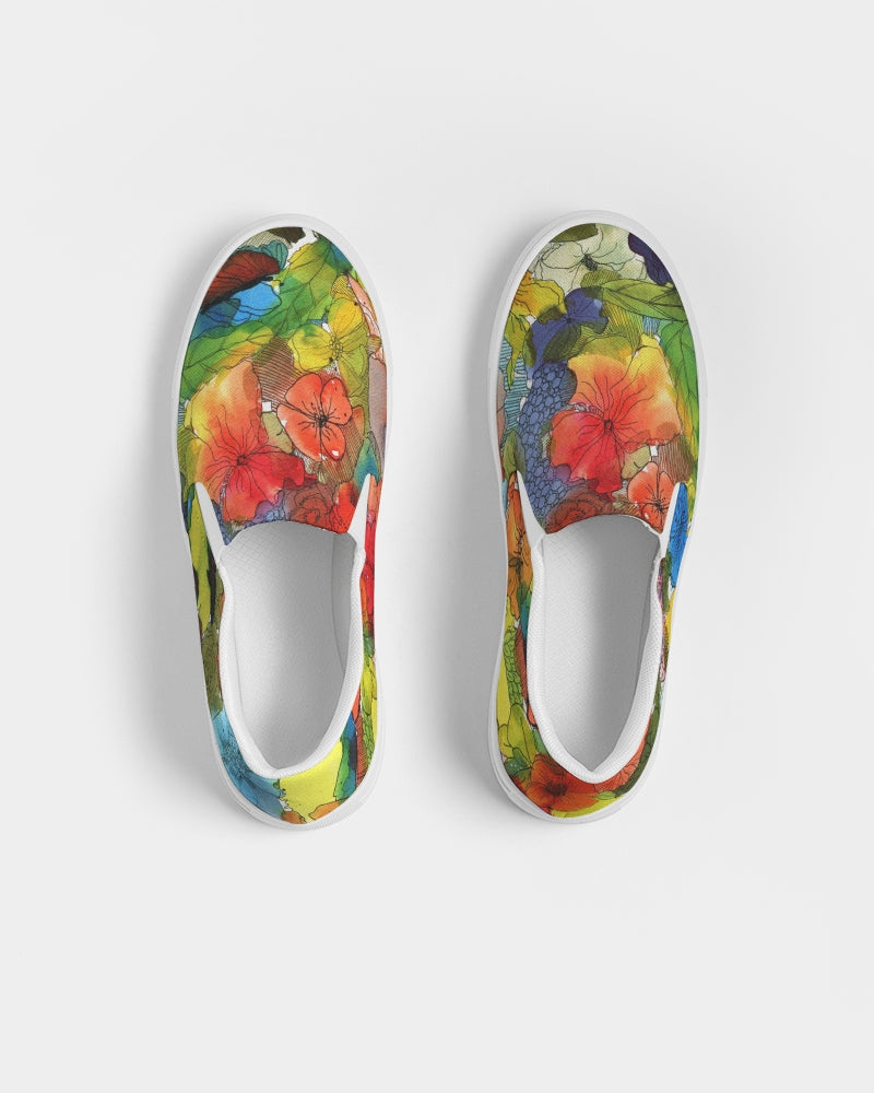 Inked Women's Slip-On Canvas Shoe