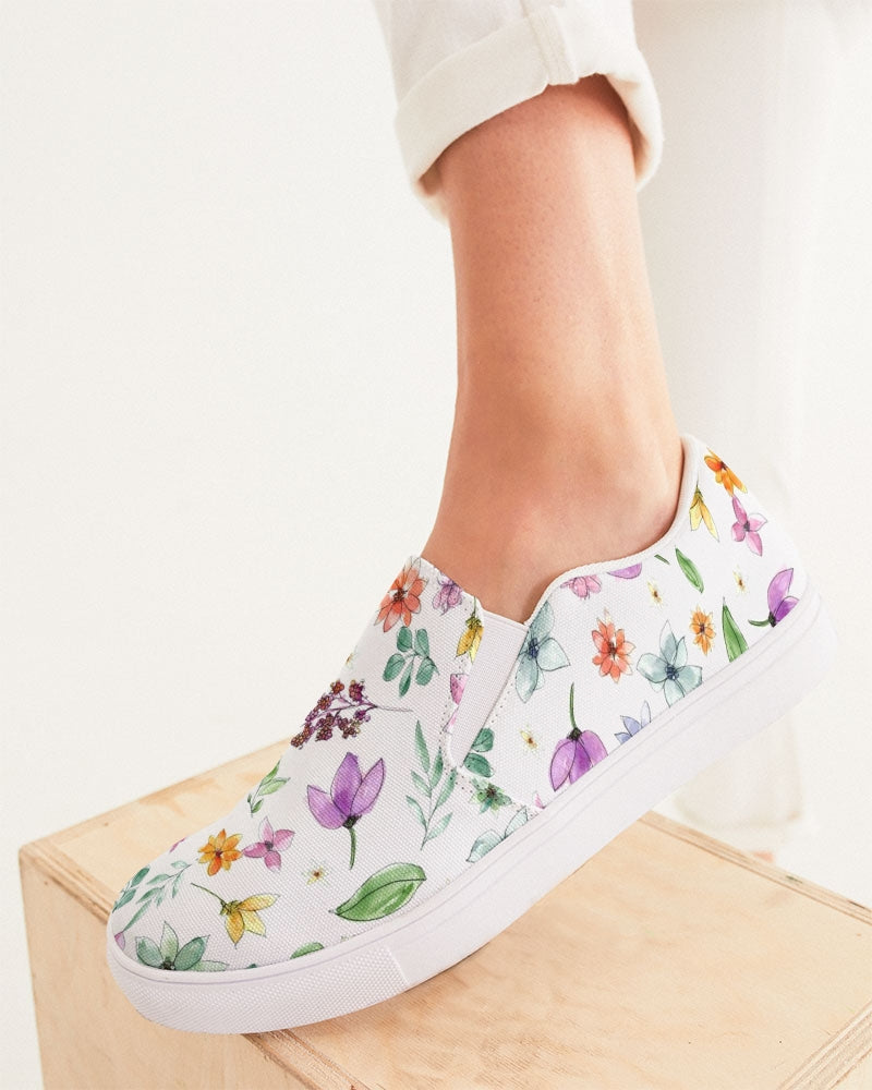 Cottage Dreams Women's Slip-On Canvas Shoe