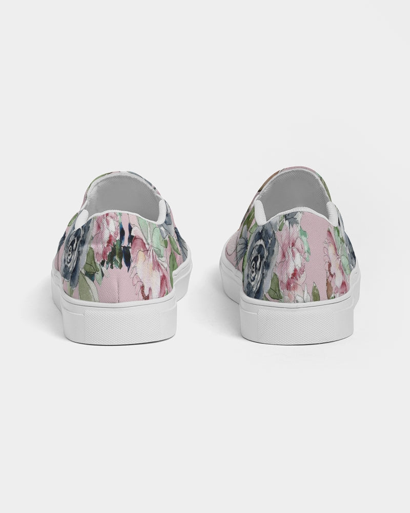 Garden blush Women's Slip-On Canvas Shoe